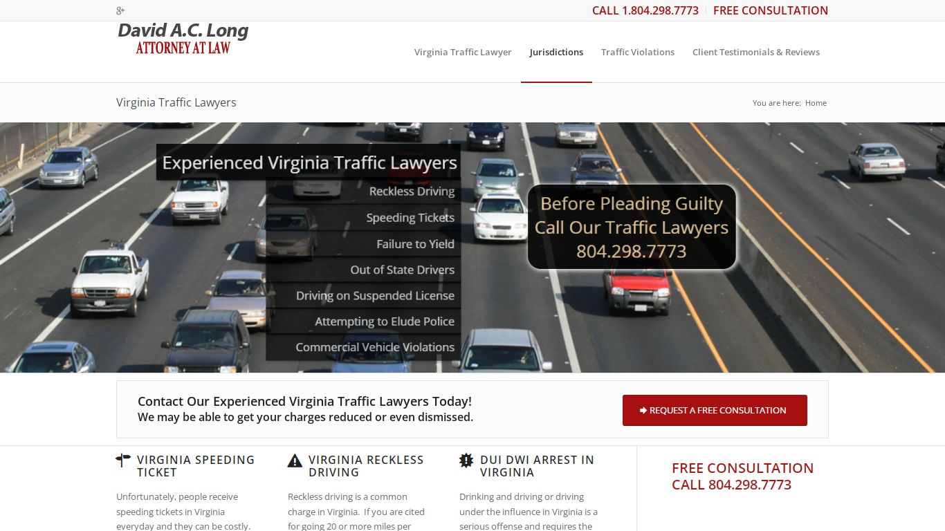 Virginia Traffic Lawyers - Reckless Driving, Speeding, DUI, DWI
