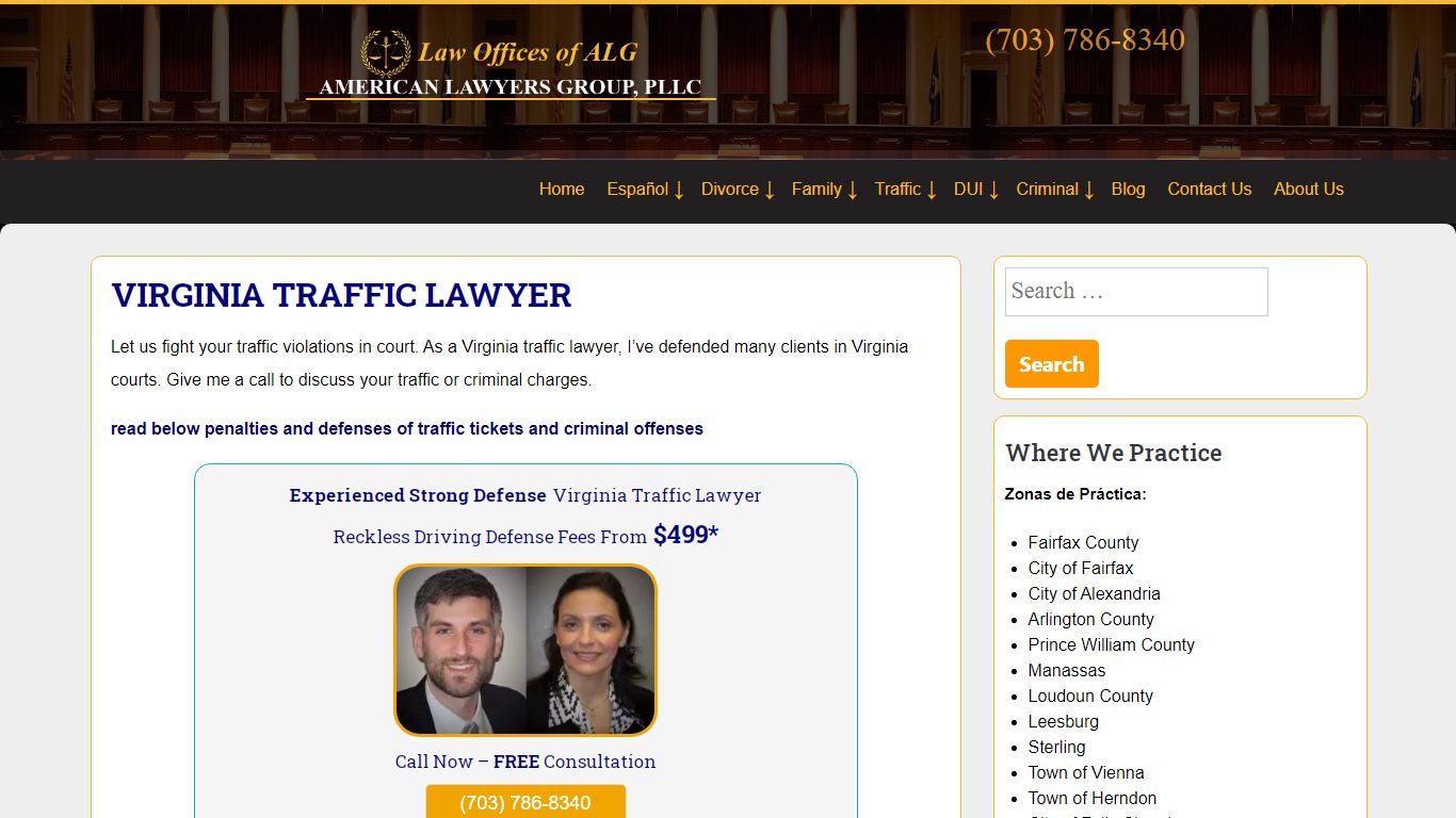 Virginia Traffic Lawyer | Virginia Speeding Ticket Lawyer (46.2-862)
